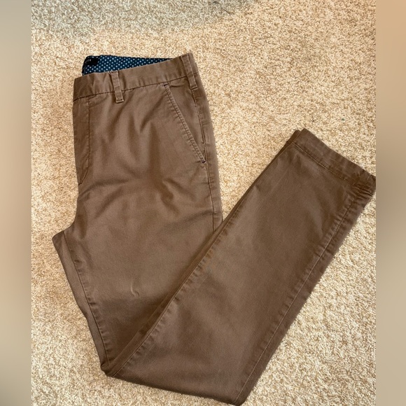 Ted Baker- (32r) Haydae Slim Fit Chino Pants - Picture 1 of 7